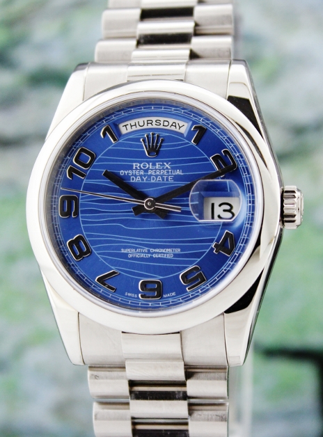 (image for) ROLEX18K WHITE GOLD OYSTER PERPETUAL DAY-DATE / 118209